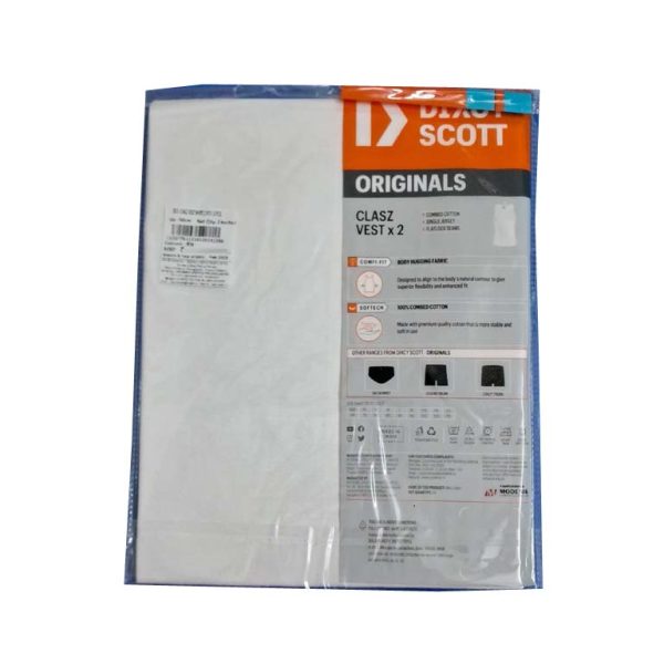 Dixcy Scott Plain White