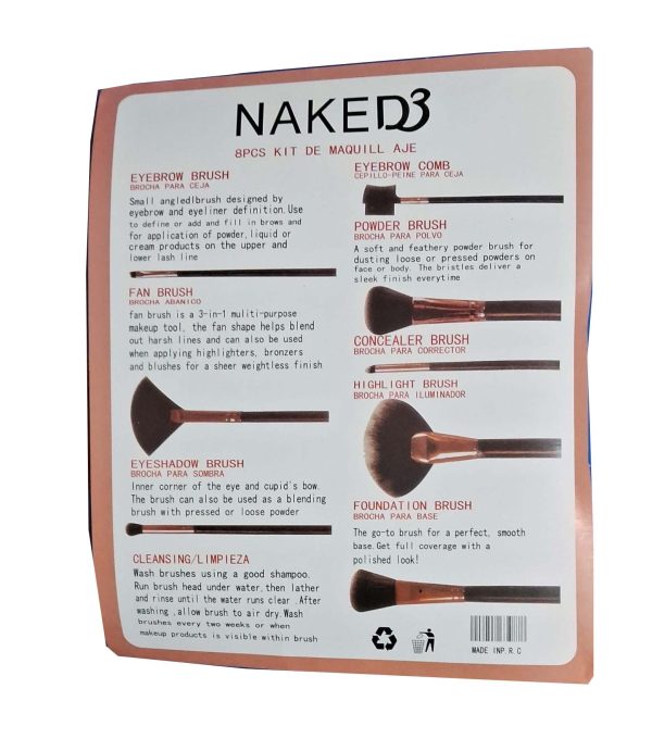 Naked3 Makeup Brush