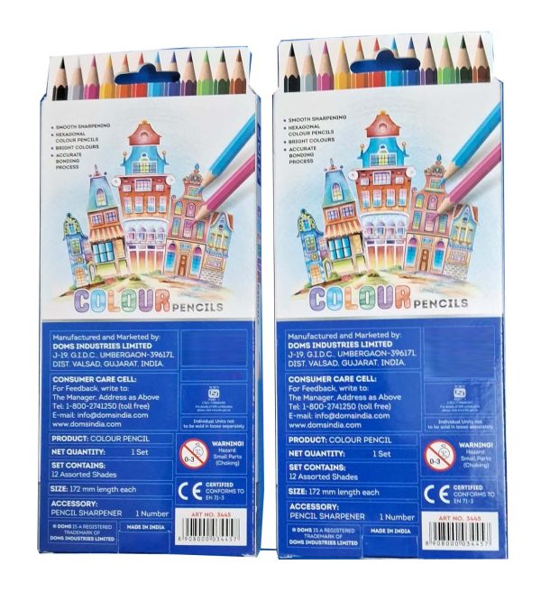 Doms Pencil Color12 Shade