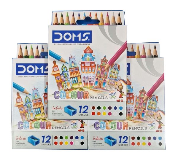 Doms Pencil Color12 Shade