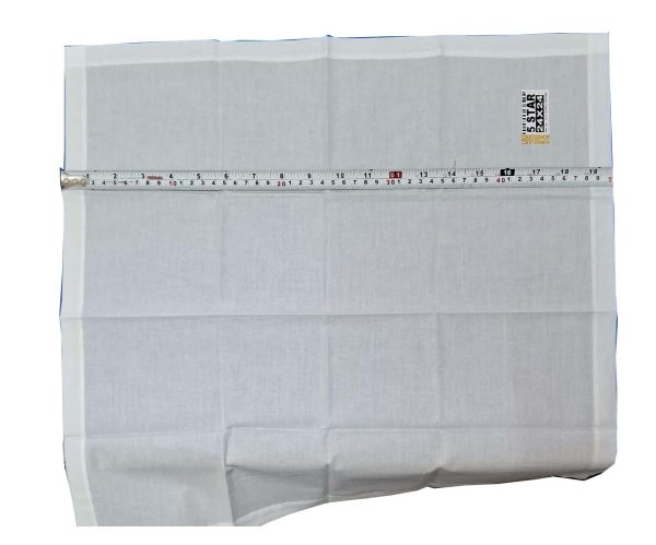 Premimum Cotton Plain White Hanky