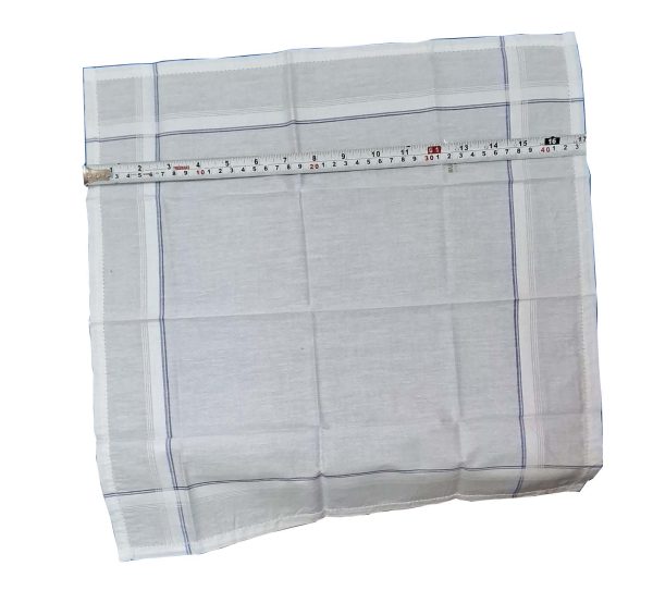 Premimum Cotton Plain White Hanky