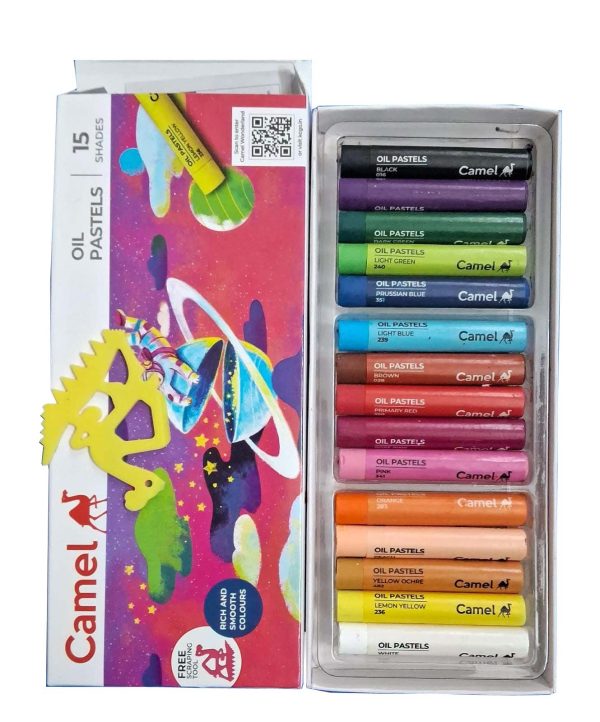 camel oil pastel 15 shade