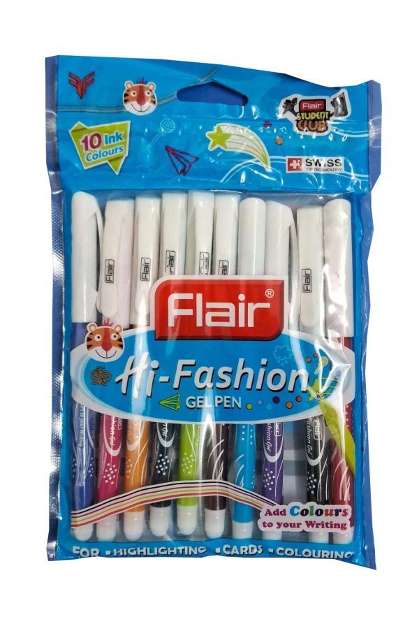 flair hi fashion gel pen