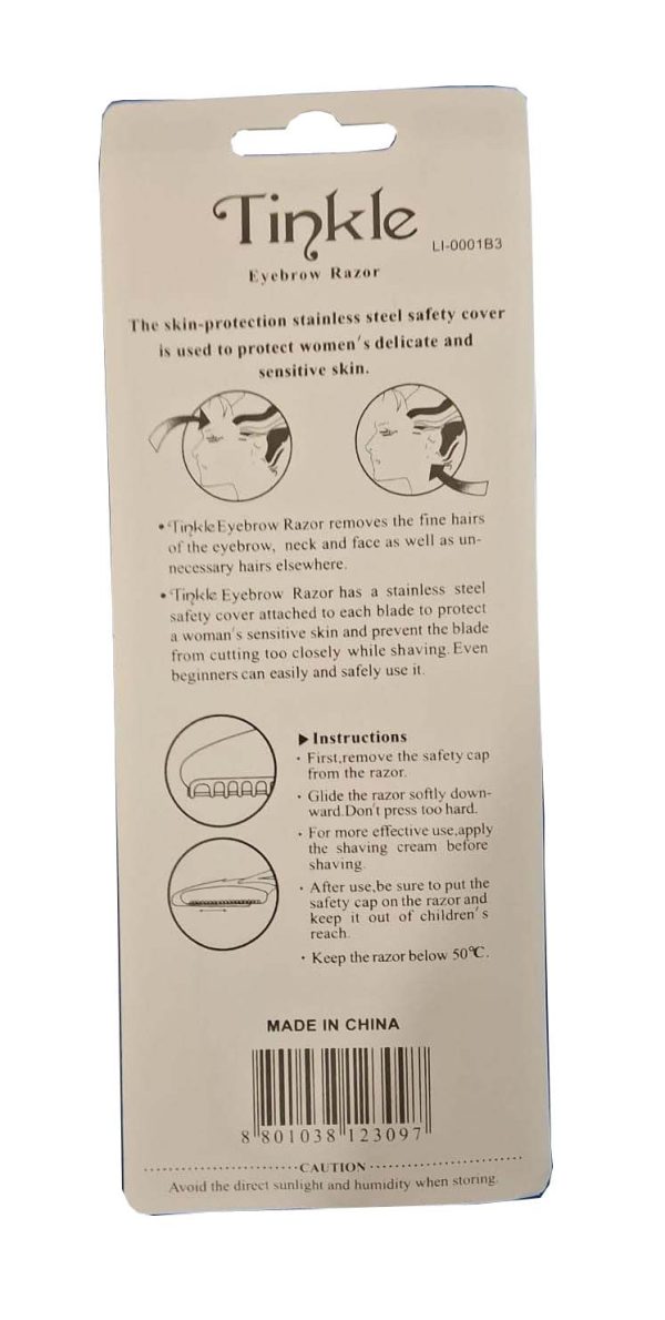 tinkle eyebrow razor