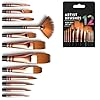 Eclet Set of 12 Professional Artist Paint Brush for Kids, Adults Fabulous for Canvas, Watercolor & Fabric - for Beginners and Professionals - Great for Water, Oil or Acrylic Painting - Image 3