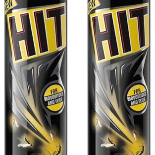 Hit Flying Insect Killer - Mosquito & Fly Killer Spray (700Ml) | Instant Kill | Protection From Dengue & Malaria, Pack Of 2