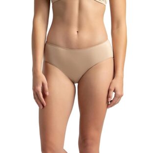 Jockey 1802 Women's High Coverage Micro Modal Elastane Stretch Mid Waist Hipster with Ultrasoft Concealed Waistband