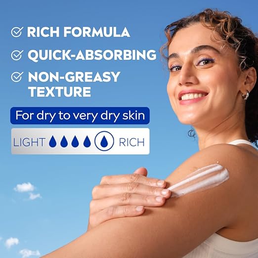 NIVEA Nourishing Body Milk 600ml Body Lotion with Hyaluronic Acid | 72Hr Hydration | Deep Moisture Care for Very Dry Skin | Enriched with Almond Oil | Smooth, Radiant & Healthy Looking Skin Care - Image 4