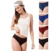 Rupa Jon Ashwarya Printed Panties for Women, 100% Cotton Fabric, Anti-Bacterial, Pack of 5