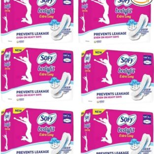 SOFY BodyFit Extra Large AntiBActiria Sanitary Pad