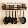 Wall Mounted Kitchen Spice Rack Organizer