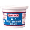 Waxpol Multipurpose AP-3 Grease 500 g, NLGI-3 (Long Lasting Lubricant For Cars, Buses, Trucks, 2 Wheeler, 3 Wheeler, Agriculture & Construction)