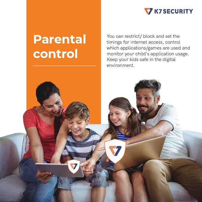 K7 Security K7 Total Security Latest Version, 3 Pc's, 1 Year (Email Delivery In 2 Hours, No Cd) - Image 3